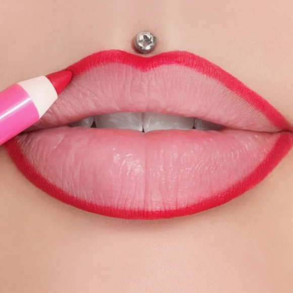 NIB❤️🔥"Cherry Wet" SALE😍Velour Lip Liner by Jeffree Star⭐"Smooth & Creamy" - Picture 1 of 11